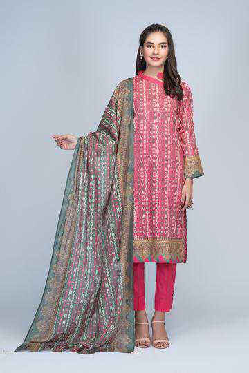 Bonanza Satrangi RSO213P08  Pink Summer Collection 2021